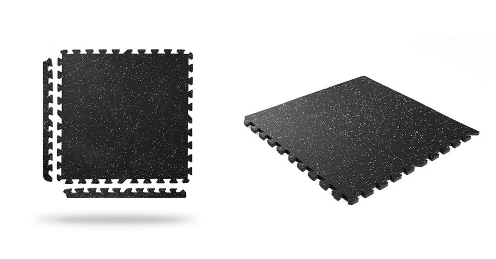 Saltea pentru exerciții Puzzle Mat Pro Black - GymBeam