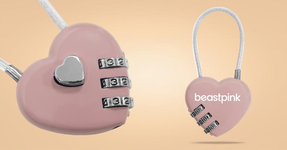 Lacăt Cupid - BeastPink