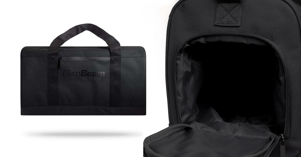 Geantă sport Duffle All Black - GymBeam