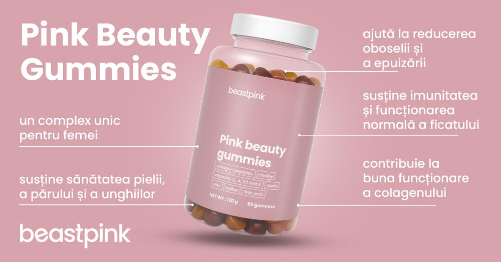 Pink Beauty Gummies - BeastPink