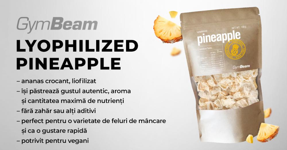Ananas liofilizat - GymBeam