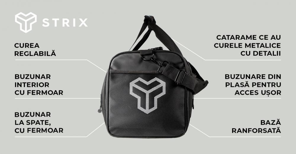 Geantă sport Ultimate Duffle Black - STRIX