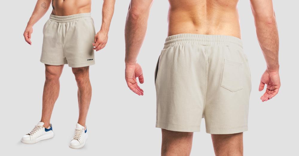 Pantaloni scurți Aura Grey - GymBeam