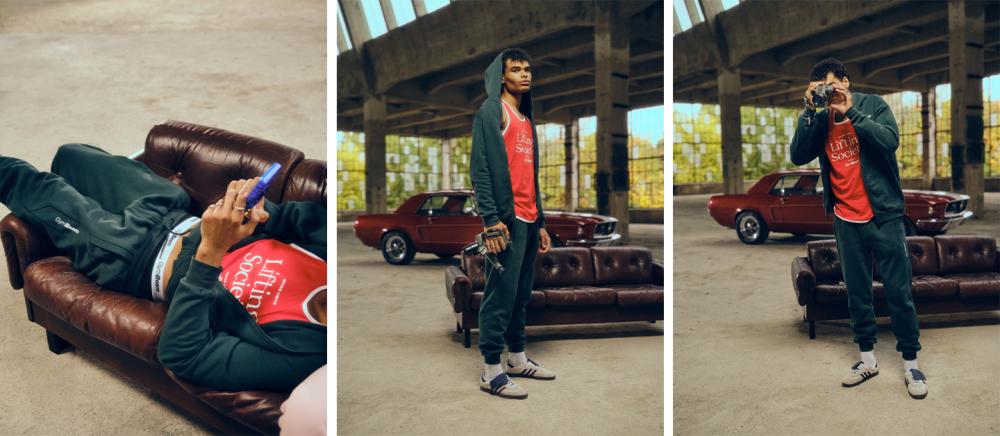 Pantaloni sport Base Forest - GymBeam