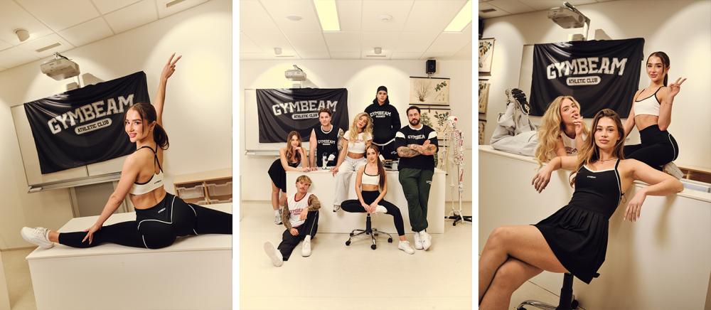 Colanți pentru femei Varsity Black - GymBeam