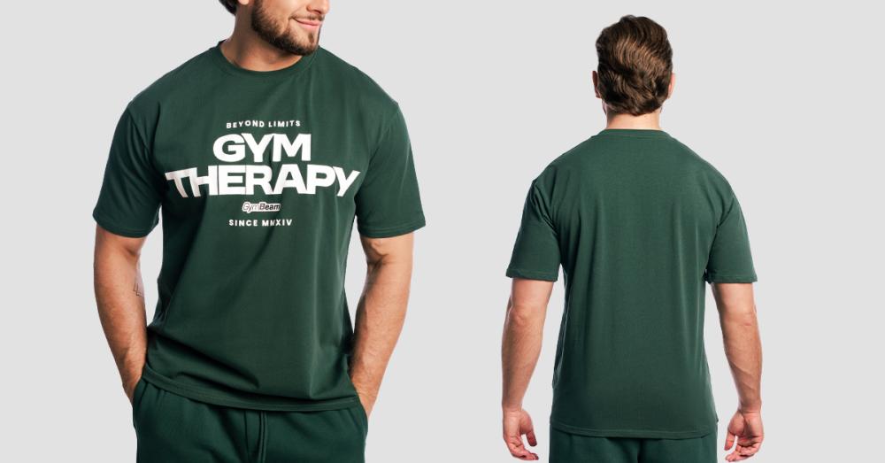 Tricou Gym Therapy Forest - GymBeam