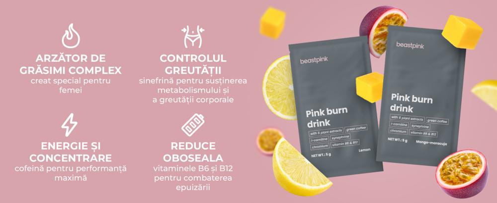 Pink Burn Drink - GymBeam