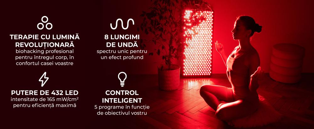 Red Light Therapy Panel Max - GymBeam