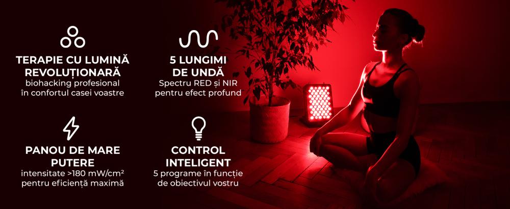 Red Light Therapy Panel - GymBeam