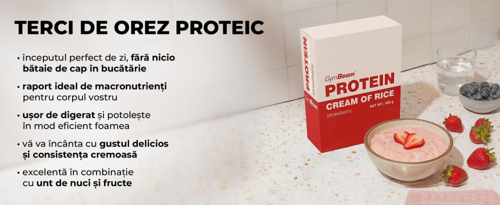 Terci de orez proteic - GymBeam