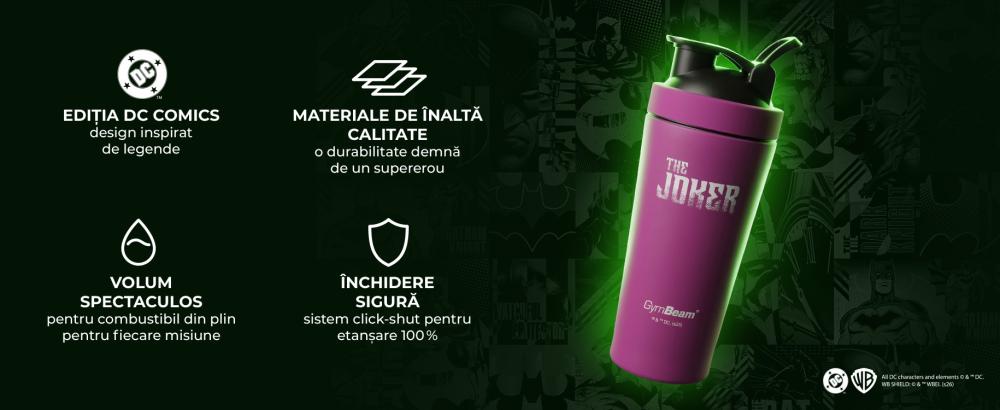 Shaker Steel The Joker™ 750 ml - GymBeam