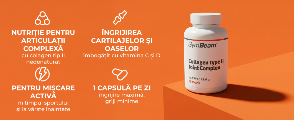 Complex de colagen de tip II pentru articulații - GymBeam