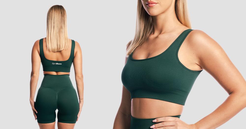Sutien Bralette GymBabe Forest - GymBeam
