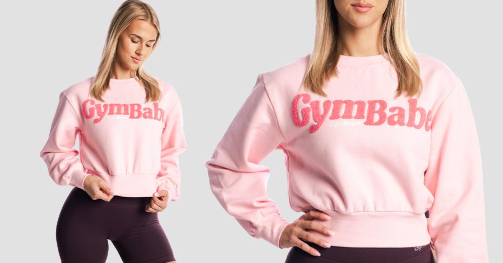 Hanorac pentru femei GymBabe Cherrybloom - GymBeam