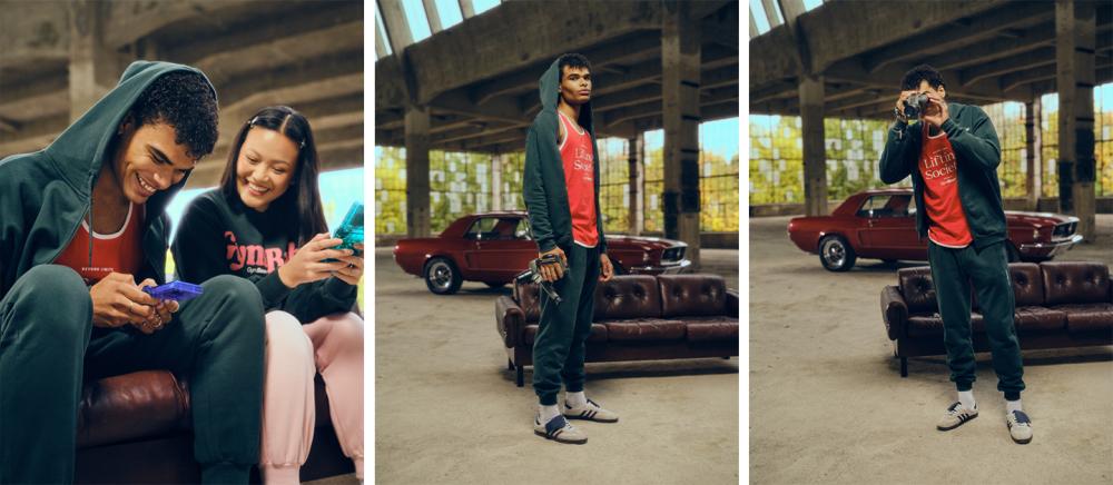 Hanorac cu fermoar Zone Forest - GymBeam