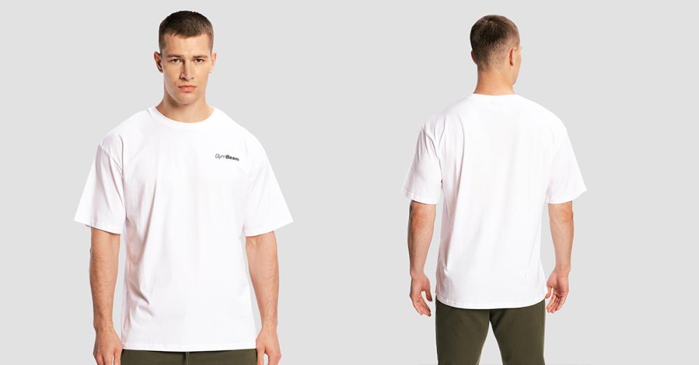 Oversized Limitless Black T-Shirt - GymBeam