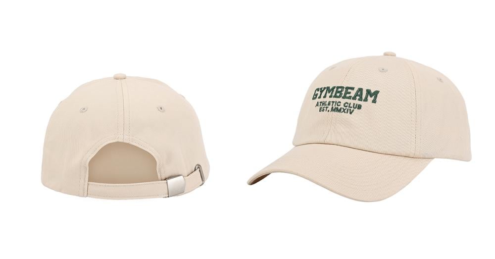 Șapcă Athletic Club Beige - GymBeam