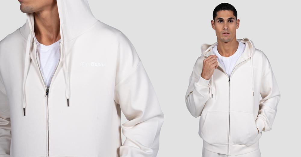 Hanorac cu fermoar Relay Pearl - GymBeam