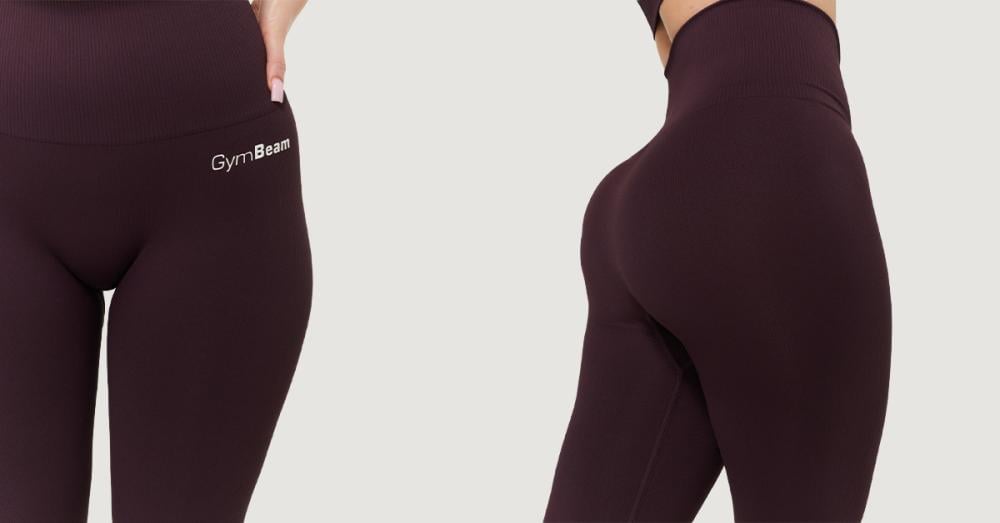 Colanți pentru femei GymBabe Black - GymBeam