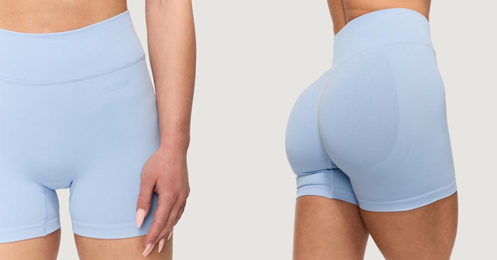 Pantaloni scurți fără cusături pentru femei NEO Sky - GymBeam