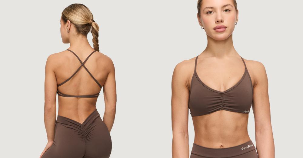 Sutien sport Fierce Cappuccino - GymBeam