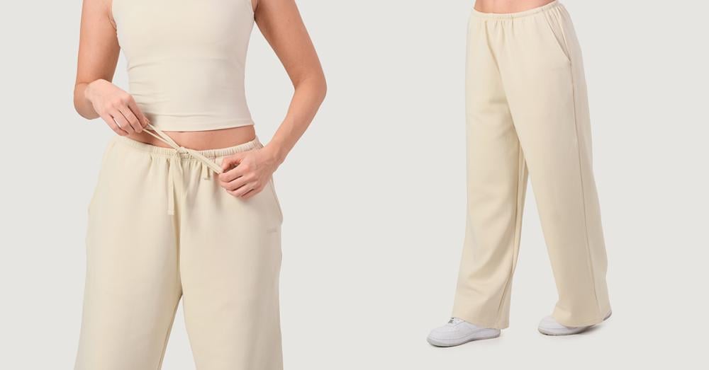 Pantaloni sport pentru femei NEO Almond - GymBeam