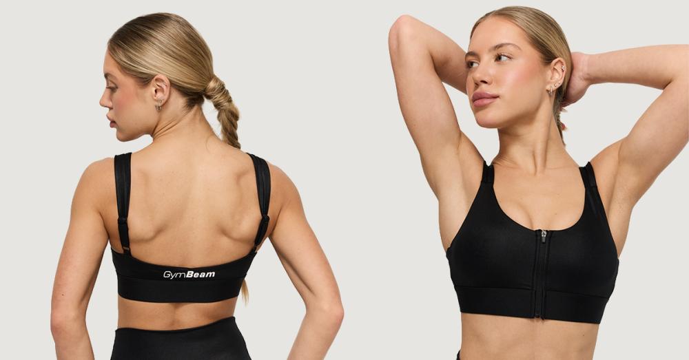 Sutien sport Prime Black - GymBeam