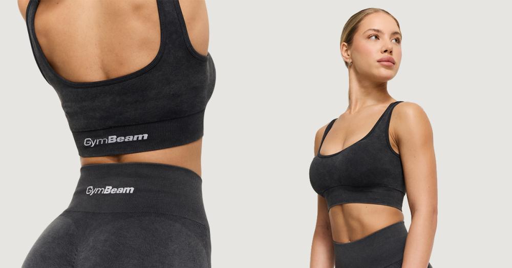 Sutien sport Lift Seamless Coal - GymBeam