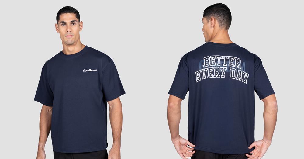 Tricou Better Every Day Midnight - GymBeam