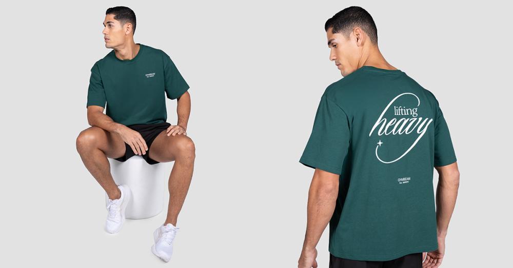 Tricou Lifting Heavy Forest - GymBeam