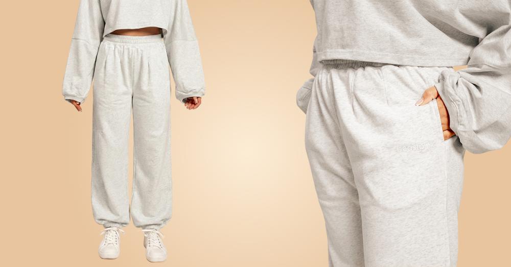 Pantaloni sport pentru femei Bliss Grey - BeastPink