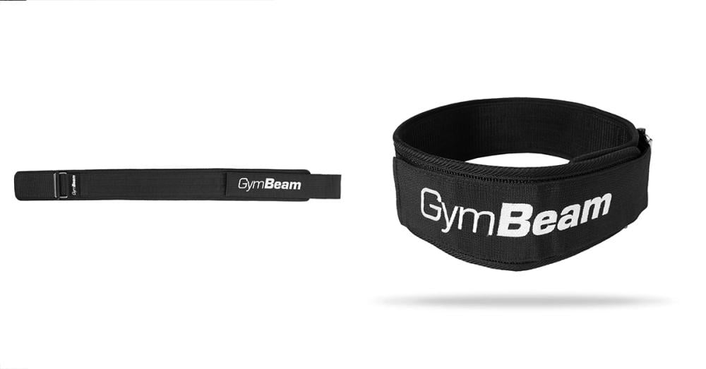 Centură Fitness CORE Black - GymBeam