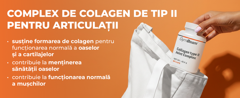 Complex de colagen de tip II pentru articulații - GymBeam