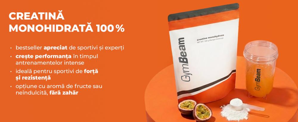 Creatină Monohidrată 100% - GymBeam