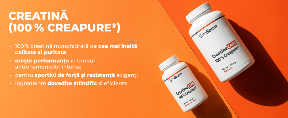 Creatină (100% Creapure®) - GymBeam