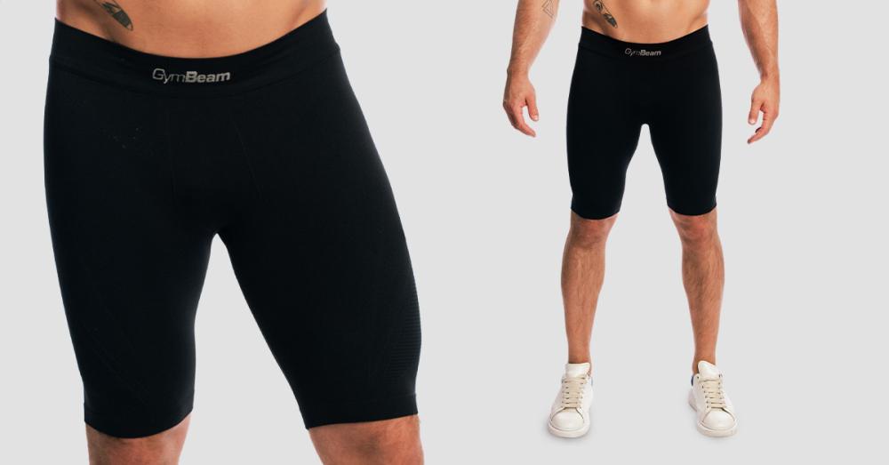 Fuse Shorts Black - GymBeam 