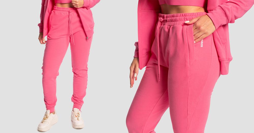 Pantaloni de trening pentru femei Limitless Dragonfruit - GymBeam