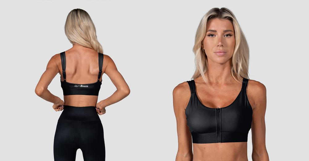 Sutien sport Prime Black - GymBeam