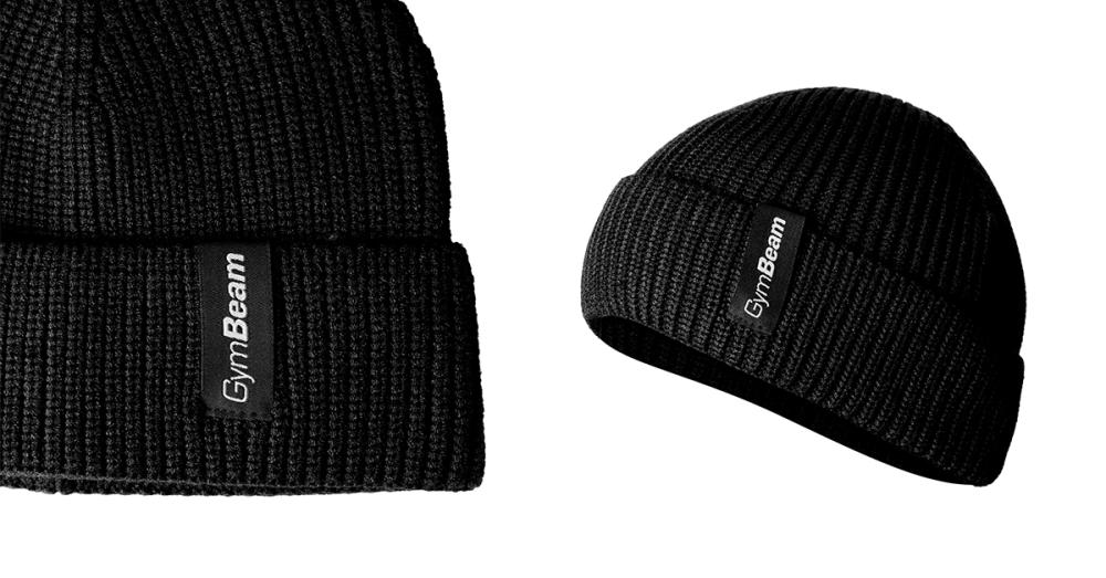 Căciulă Alpine Beanie Black - GymBeam