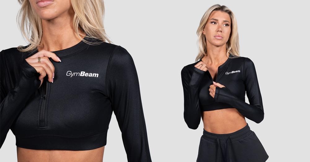 Top sport pentru femei Prime Black - GymBeam