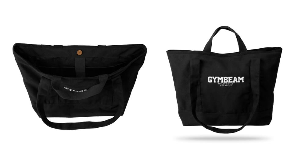 Geantă sport Athletic Club Black - GymBeam