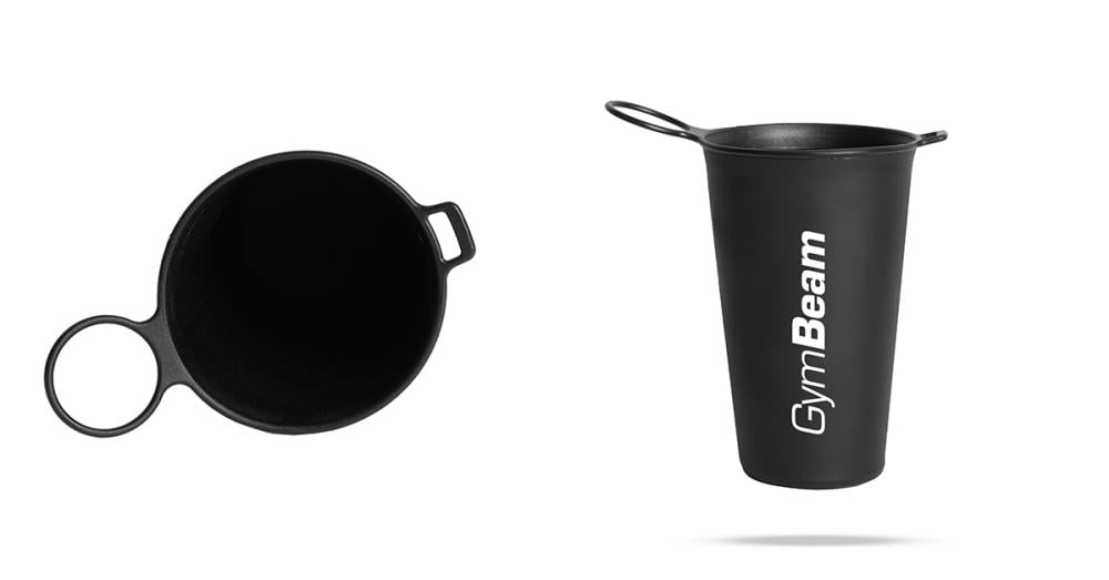 Pahar de alergare Black - GymBeam