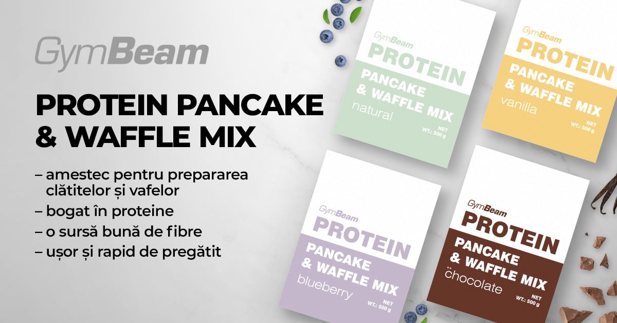 Protein Pancake & Waffle Mix 500 g - Gymbeam