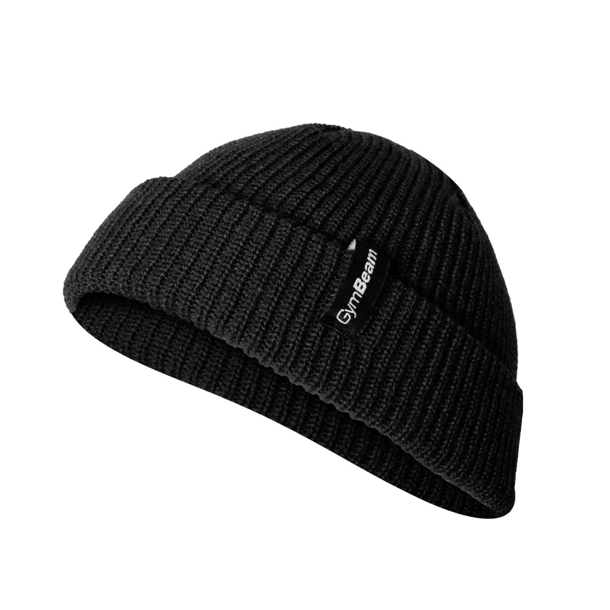 Căciulă Fisherman Beanie Black - GymBeam