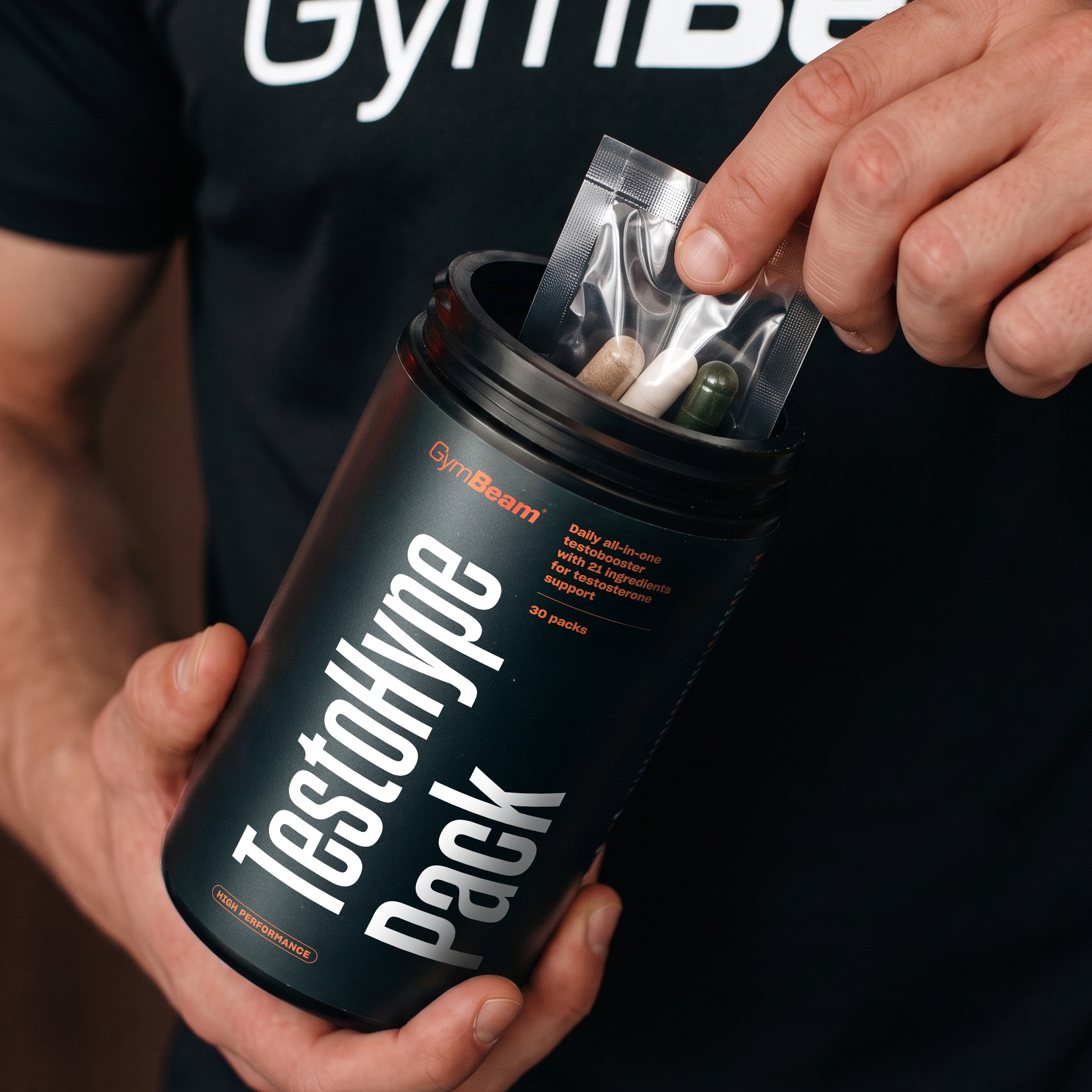 TestoHype Pack - GymBeam 30 pachete