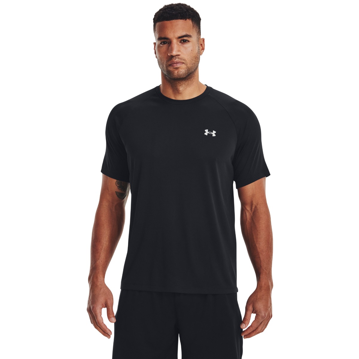 Tricou Tech Reflective SS Black - Under Armour