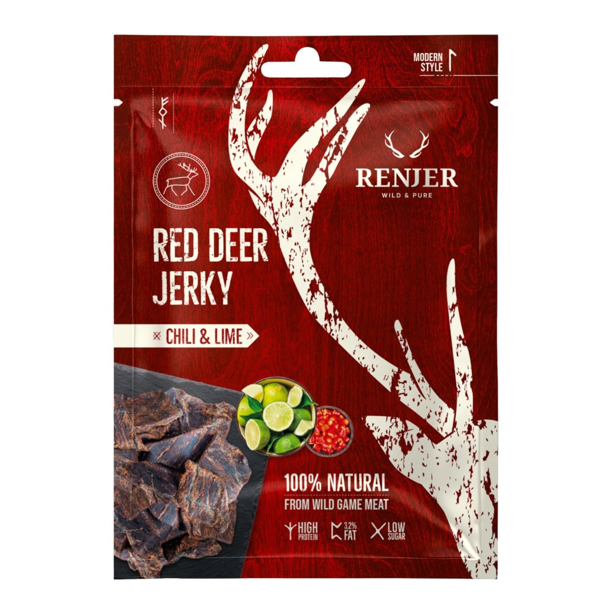 Carne uscată de cerb Deer Jerky - Renjer