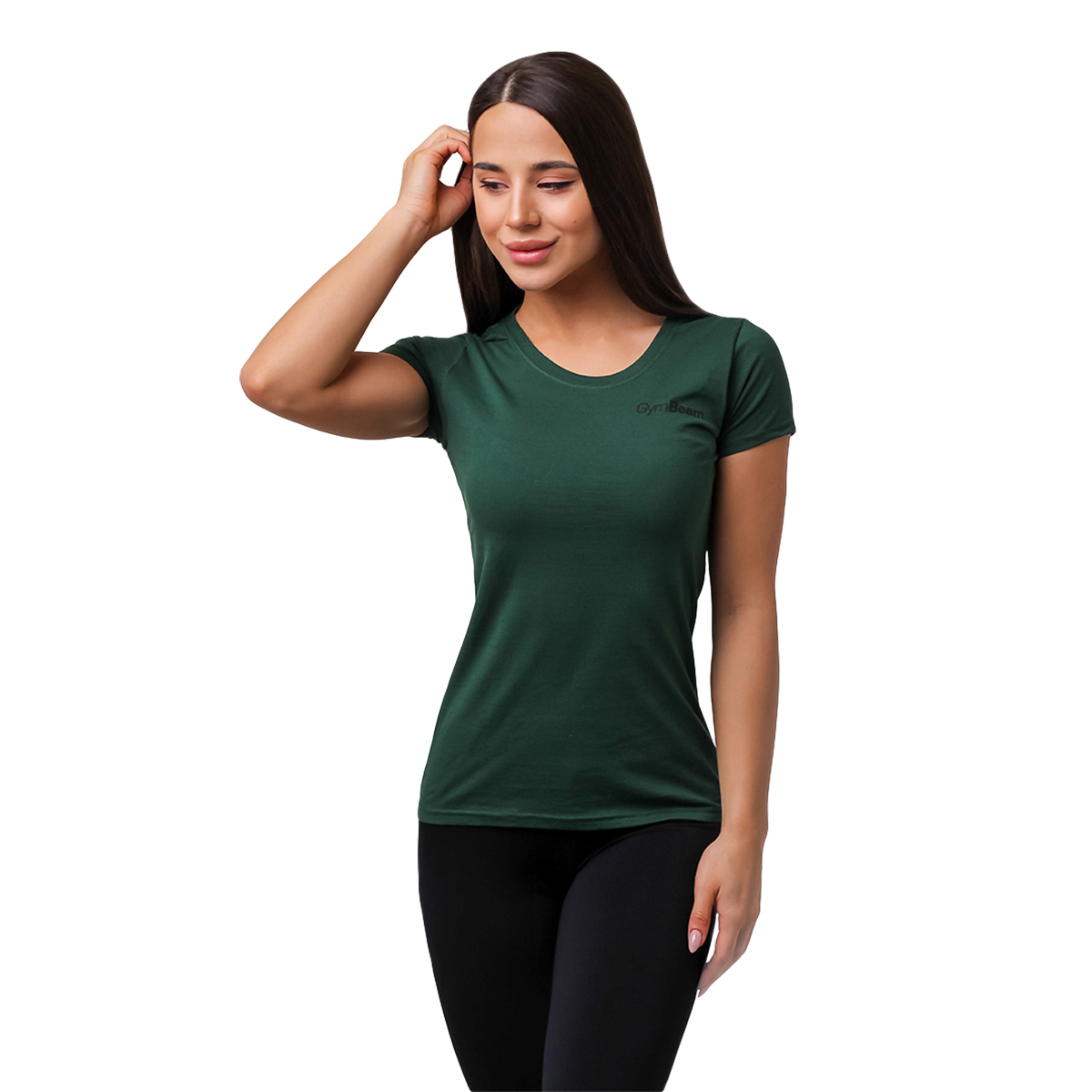 GymBeam Tricou pentru femei Basic Green · záber 6