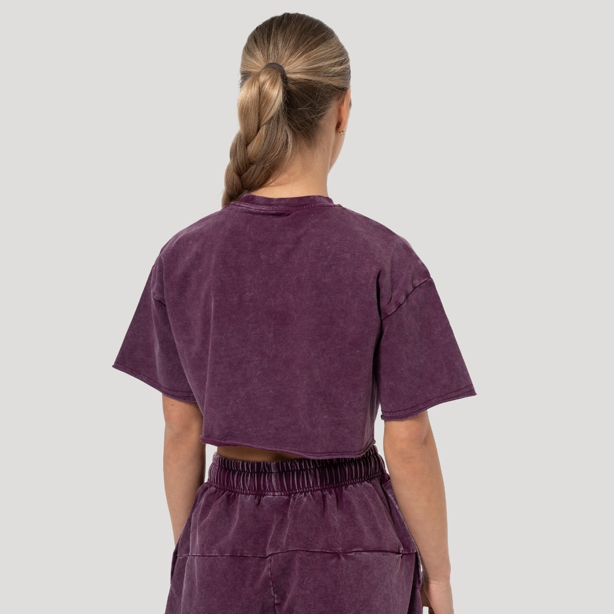 Tricou scurt „Women‘s Abyss” Raisin - GymBeam