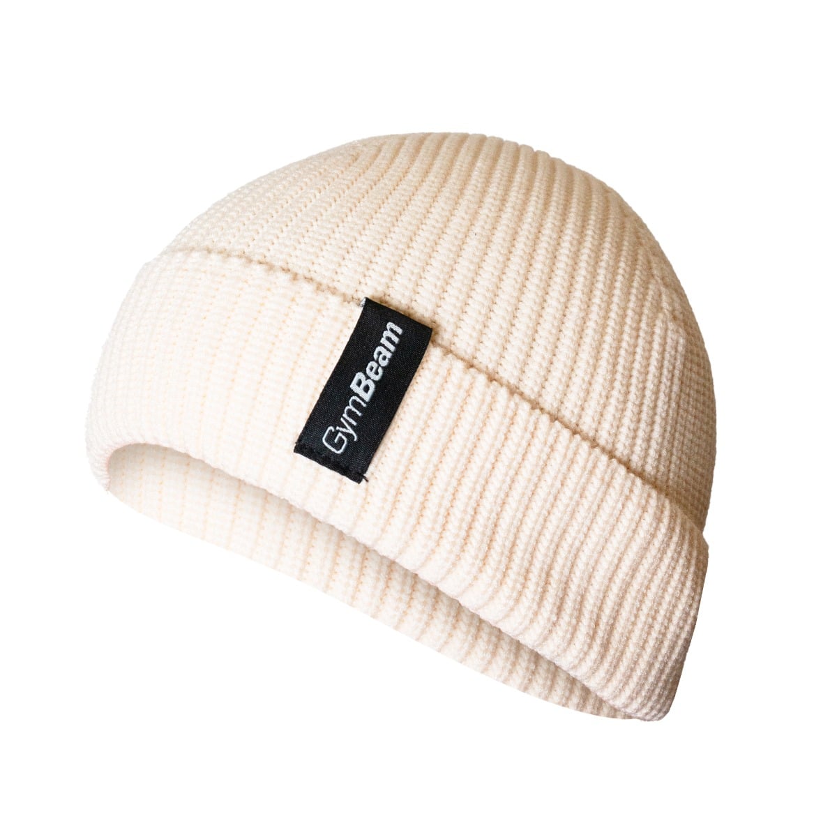 Căciulă Alpine Beanie Cream - GymBeam